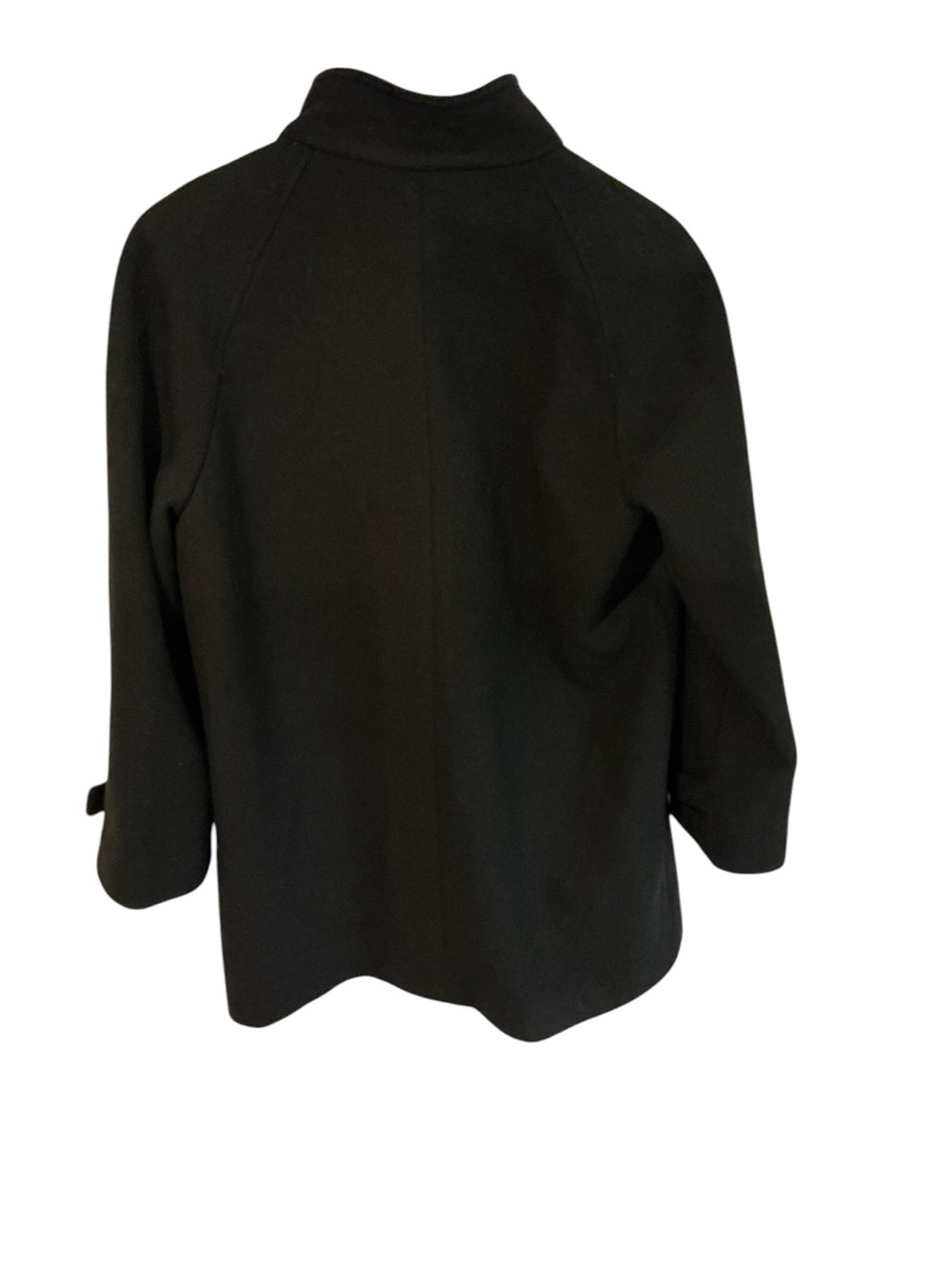 Jones New York Black Wool Blend Coat Jacket Size 10 - Picture 3 of 8